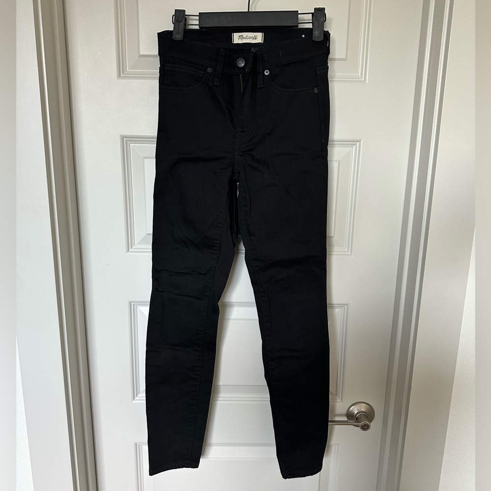 Madewell Black Skinny Jeans